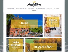 Tablet Screenshot of anebybuss.se